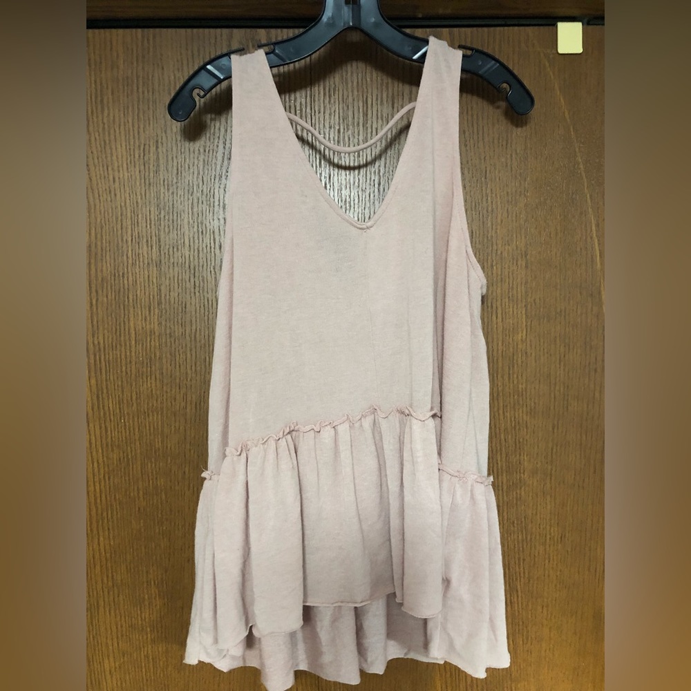 Pink tank top